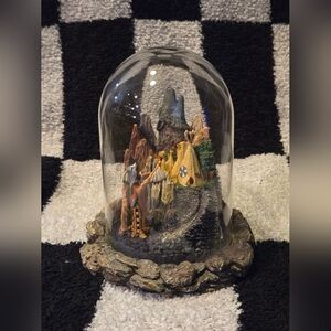 Franklin Mint Spirit Of The Wolf, Rare Retired Sculpture, Hand Painted